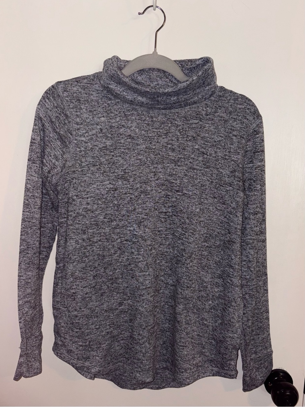 Old Navy Gray Marled Turtleneck Sweater